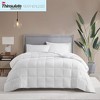 Okak All Size Cotton Down Diamond Quilting Alternative Featherless Bed Comforter,Comfortable Silky Soft Quilt Bedding for Cold Weather - 2 of 4