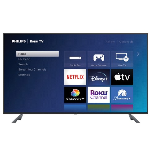 Philips 70" 4k Led Roku Smart - 70pfl5656/f7 - Special Purchase :