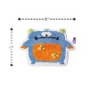 SKL Home Saturday Knight Ltd Monsters Design Creature Shaped Bright Colores With High/Low Tufting Rug - 27x27", Multi - 2 of 4
