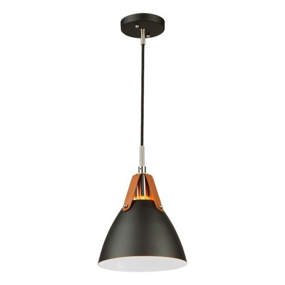 Artcraft Lighting Tote 1 - Light Pendant in  Black