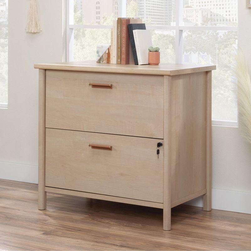 Whitaker Point 2 Drawer Lateral File Natural Maple - Sauder: Locking, Legal-Size, Office Storage, Transitional Style, 2 of 7