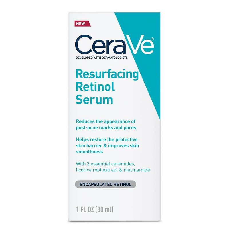 CeraVe Resurfacing Retinol Face Serum - 1 fl oz, 3 of 14