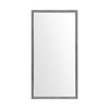 HomeRoots 42" Gray Framed Bathroom Vanity Mirror - 4 of 4