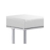 Best Master Furniture,Dorrington Faux Leather Backless Counter Height Stool (Set of 2) - 3 of 3