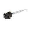 Unique Bargains Universal DC 12V Car Brake Light Switch Spring Hook Normally Open Pull to Make Black 1PC - 3 of 4