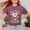 Simply Sage Market Women's Wild Things Make My Heart Sing Short Sleeve Garment Dyed Tee - 2 of 4
