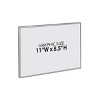 Azar Displays Self Adhesive Clear Acrylic Wall Sign Holder Frame 11" W x 8.5" H- Landscape/Horizontal, 10-Pack - 4 of 4
