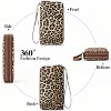 Wikineon Wallet for Women Clutch RFID Blocking Wristlet Leather Purse Large Capacity Credit Card Holder with Grip Hand Strap - 3 of 4