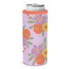 OCS Designs Stainless Steel Slim Can Cooler Pretty Petals - image 2 of 4