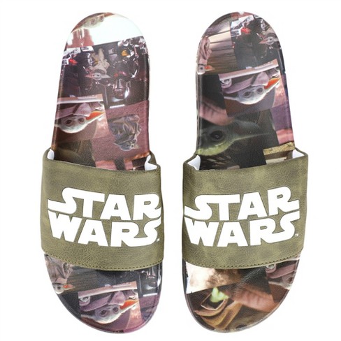 Star wars flip flops hot sale mens