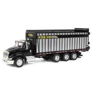 Spec Cast 1/64 Black International 8600 with H&S Big Dog 1226 Forage Box HSM-002 - 1 of 4