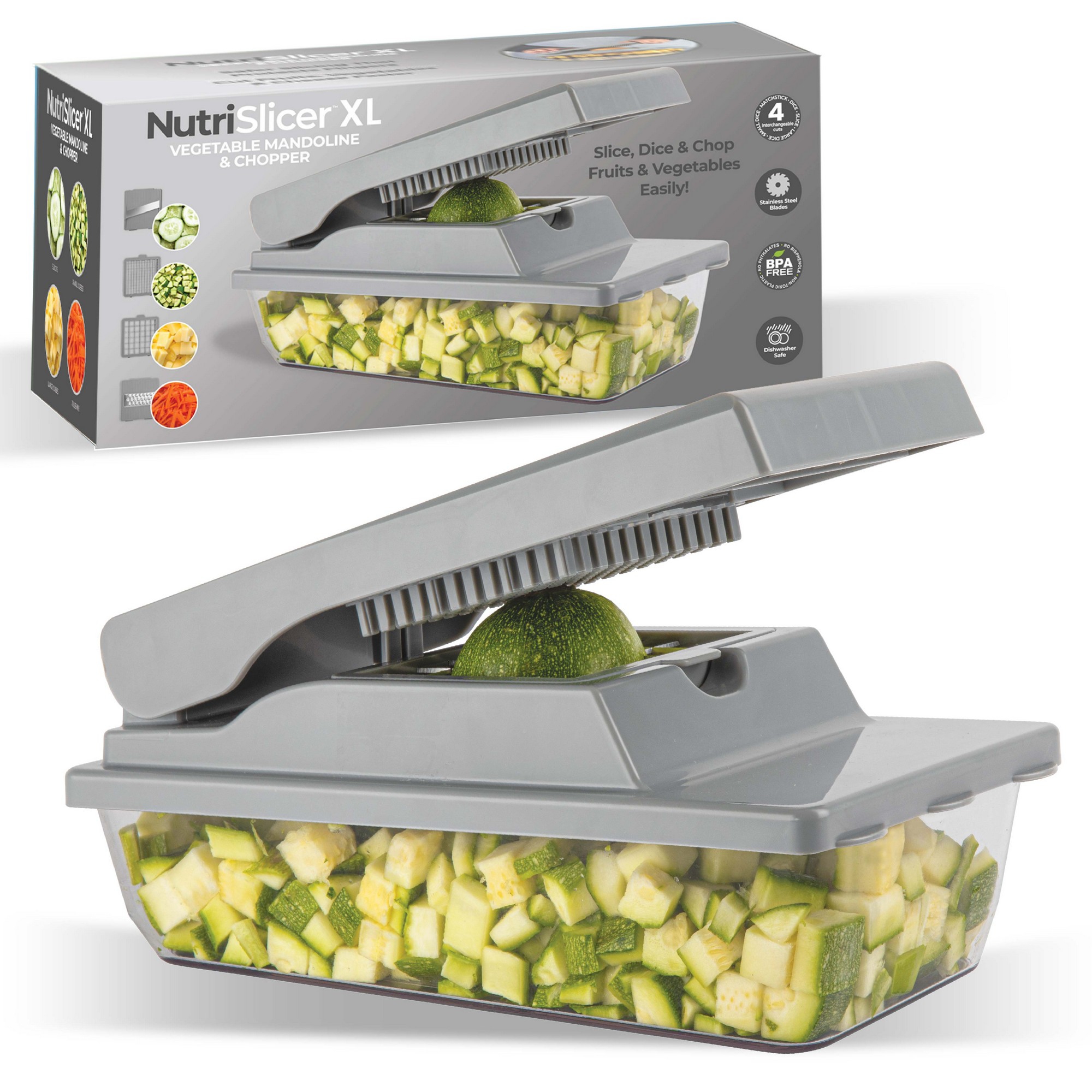 NutriSlicer XL Dicer/Chopper/Mandoline Slicer