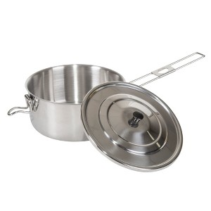 Stansport Solo II Stainless Steel Cook Pot with Copper Bottom - 6" - 1 of 4