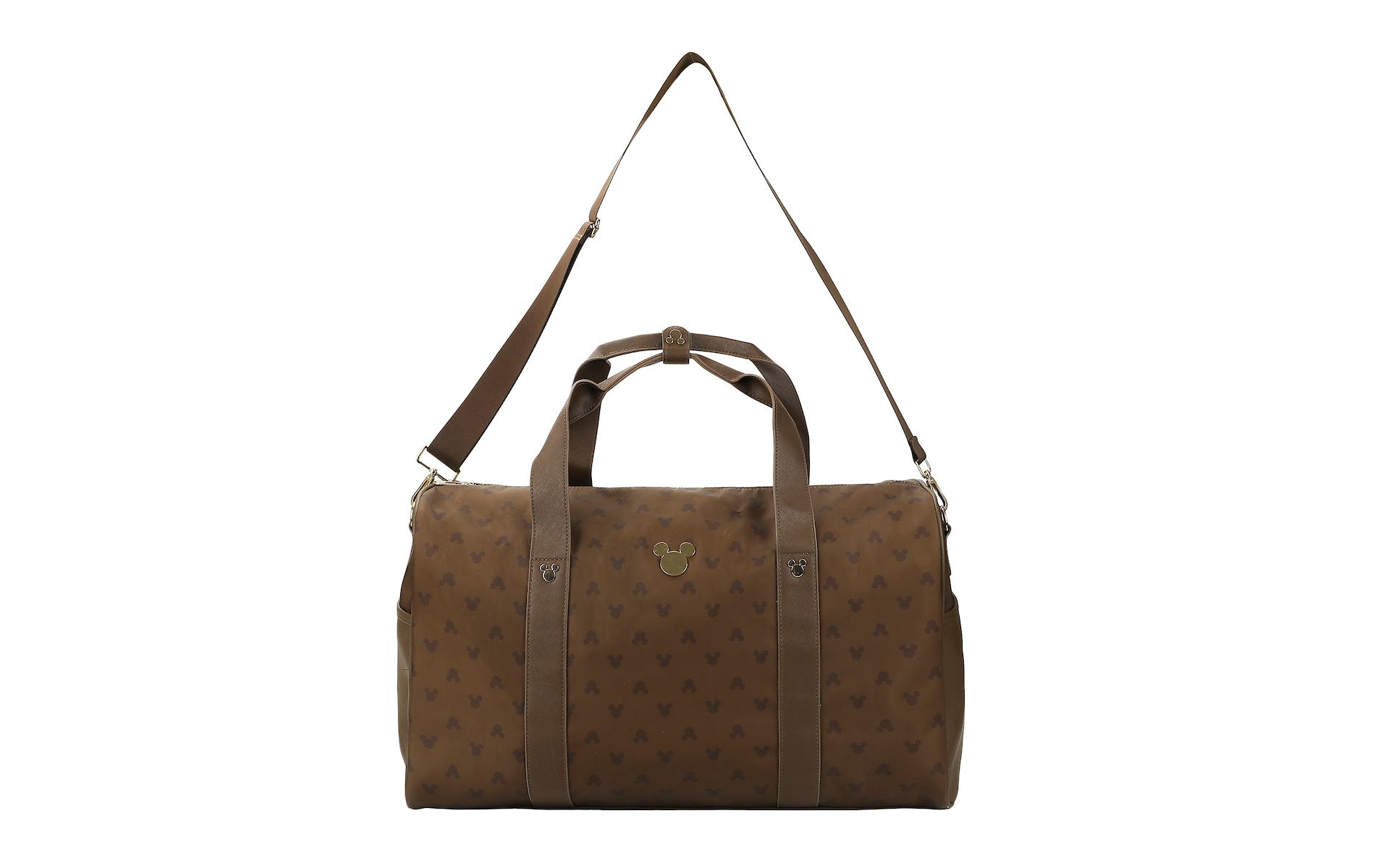 Disney Mickey Mouse Ears Brown 18" Duffle Bag
