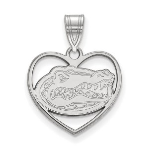 Black Bow Jewelry Sterling Silver Florida Gators NCAA Pendant - 1 of 3