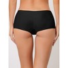 Allegra K Women's Unlined Invisible Mid-Rise Stretch Solid BoyShorts - 2 of 4