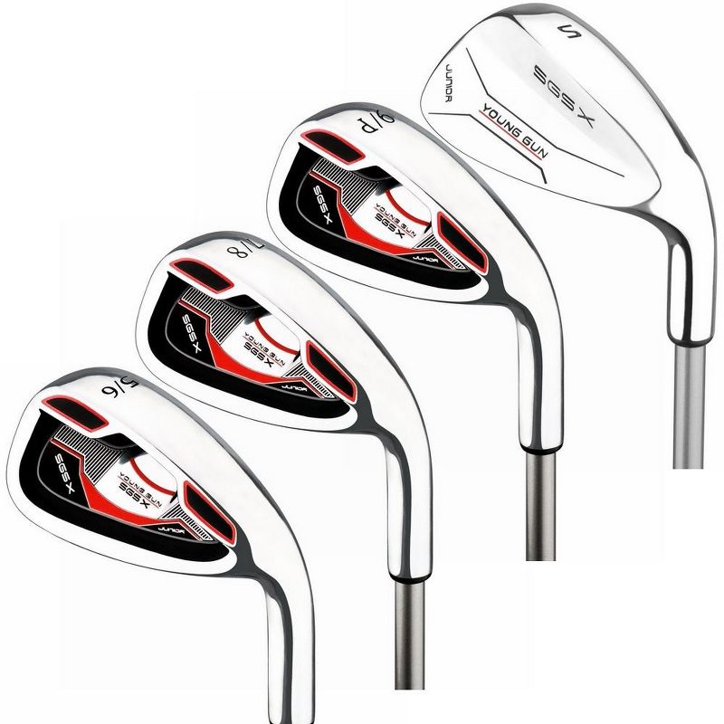 Young Gun SGS X Junior Kids Golf Right Hand Irons & Wedges Age: 9-11, 1 of 7