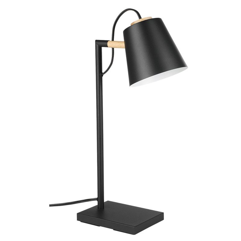 Lacey Structured Table Lamp with Shade Black - EGLO, 4 of 5