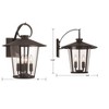 Crystorama Lighting Andover 4 - Light Sconce in  Matte Black - 3 of 3