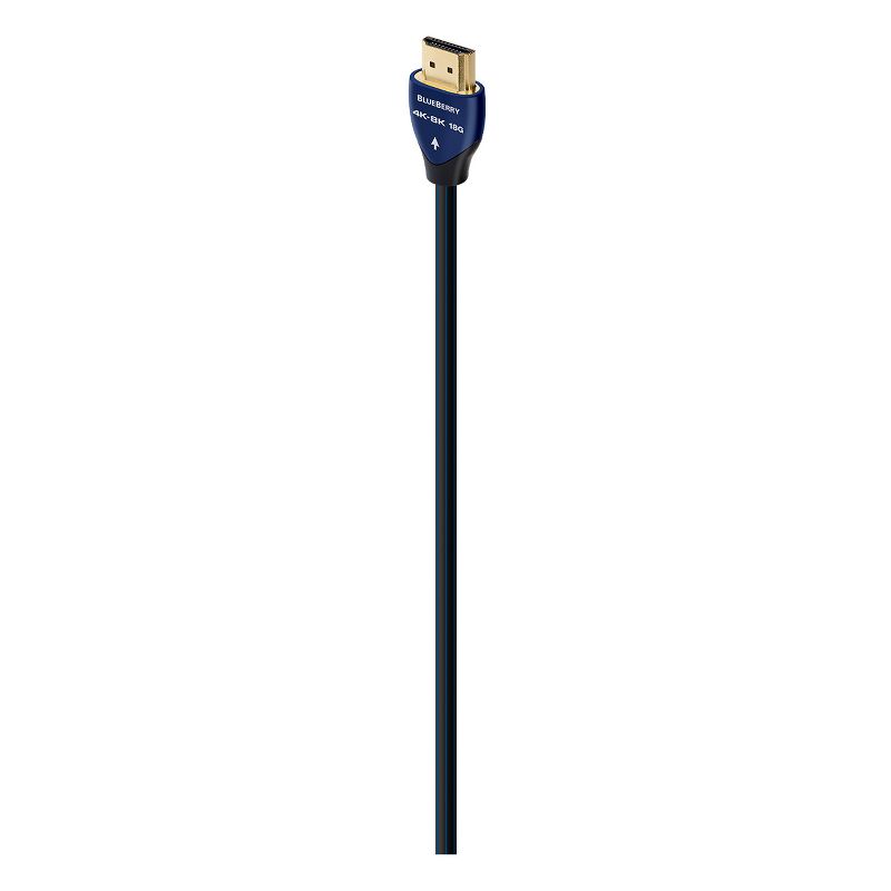 AudioQuest BlueBerry 4K-8K 18Gbps HDMI Cable - 4.92 ft. (1.5m), 2 of 7