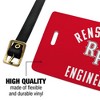 Rensselaer Polytechnic Institute Red Hawks Logo Luggage ID Tags Suitcase CarryOn Cards  Set of 2 - 2 of 4
