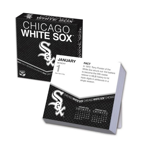 Mlb Chicago White Sox 5.375 X 5.375 X 1.5 2024 Box Calendar