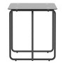 Grungis Square Coffee Table with Tempered Glass Tabletop,Modern Side Table for Living Room Bedroom - 4 of 4