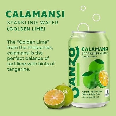 Sanzo Sparkling Water - Calamansi - 72 fl oz/6pk