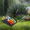 Esterno Garden Hod Basket; Charming Wicker-Style Harvesting Decorative Trug  / Flower Basket - 4 of 4