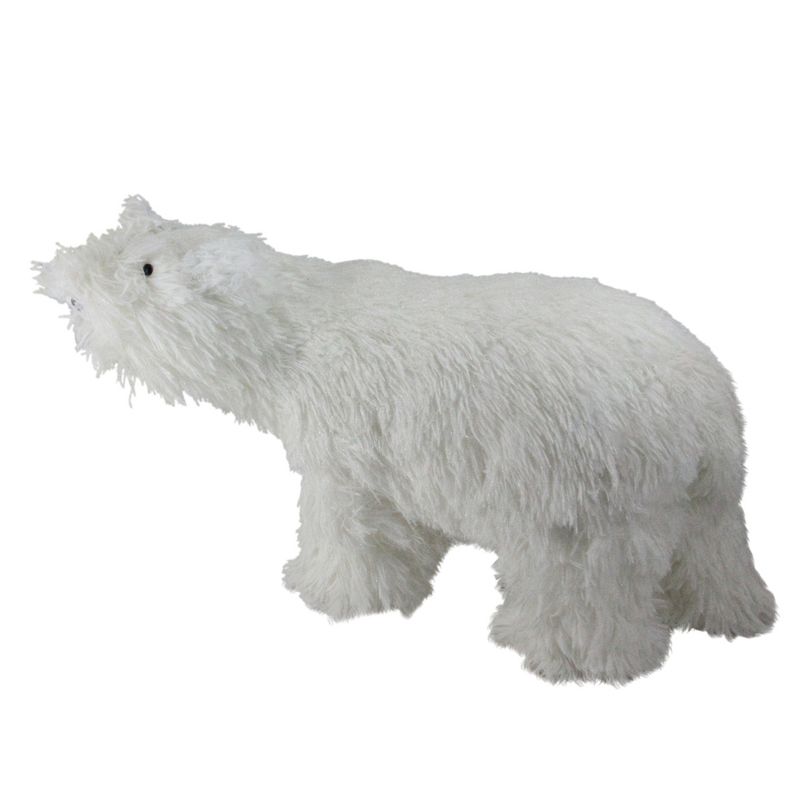 Northlight 17" White Contemporary Standing Polar Bear Christmas Figurine, 2 of 4