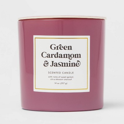 14oz Green Cardamom and Jasmine Candle - Opalhouse™