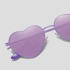 Anna-Kaci Women's Stylish Heart-Shaped Polarized Sunglasses UV400 Protection for Outdoor Activities - 2 of 3