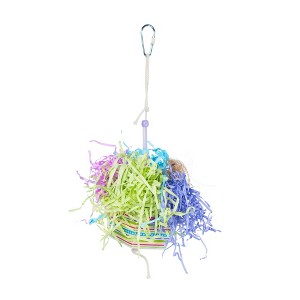 Prevue Pet Products Basket Banquet Playfuls Forage & Engage Bird Toy 62673 - 1 of 3