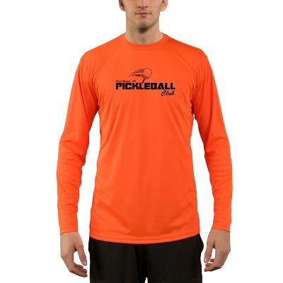 Vapor Apparel Men's Palm Creek Pickleball UPF 50+ Sun Protection Performance Long Sleeve T-Shirt