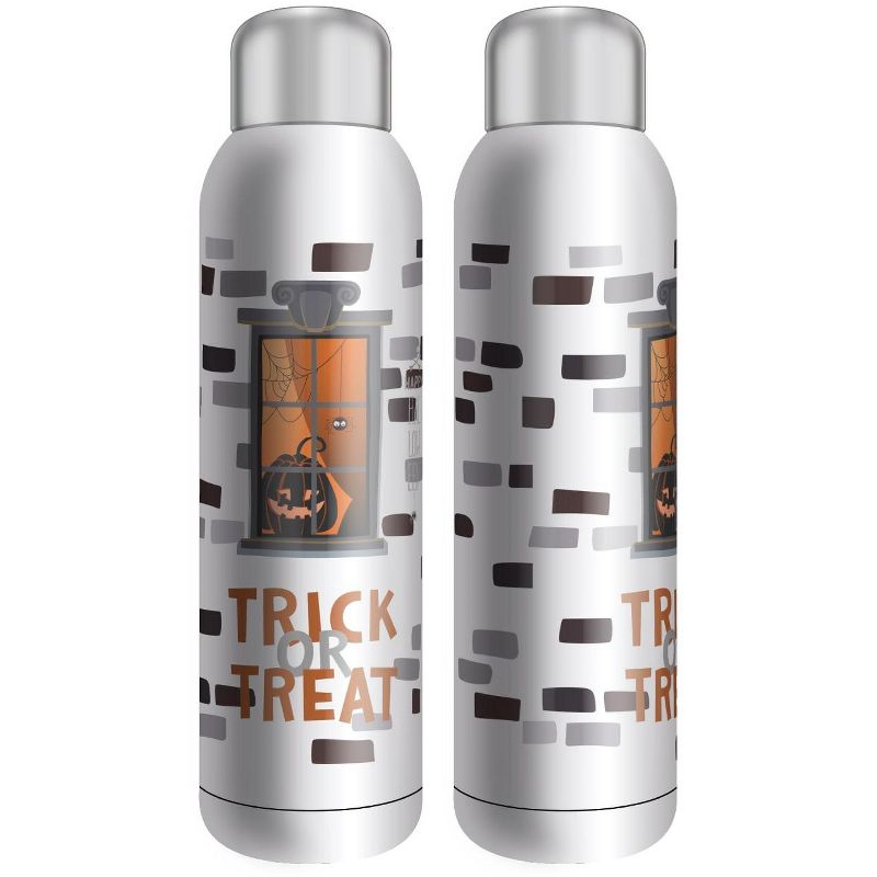 Happy Halloween Trick Or Treat 22 Ounce Stainless Steel Insulated Tumbler, 1 of 2