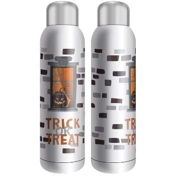 Happy Halloween Trick Or Treat 22 Ounce Stainless Steel Insulated Tumbler