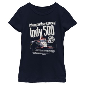 Girls Indy 500 Racing Immortality Quote T Shirt - 1 of 4