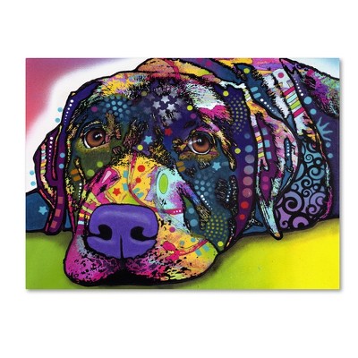 Dean Russo 'Savvy Labrador' Canvas Art