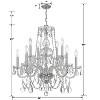 Crystorama Lighting Traditional Crystal 10 - Light Chandelier in  Polished Chrome - 3 of 4