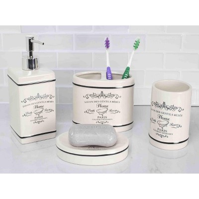 TargetHome Basics 4 Piece Paris Bath Accessory Set