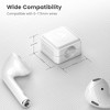 ChicFurnit 8 Pack Cord Organizer, Adhesive Charging Cable Clips Holder for Nightstand, Easy Secure Cord Keeper Cable Clips Wire Management, White - 3 of 4