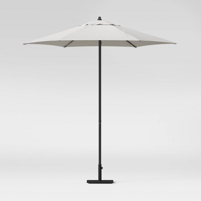 7.5' Round Patio Umbrella Gray - Room Essentials™