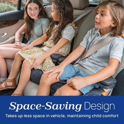 Chicco GoFit ClearTex Plus Backless Booster Car Seat - Obsidian