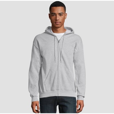 Details about   Hanes Full Zip Hoodie Sweatshirt ComfortBlend EcoSmart Long Sleeve Pocket Plain 