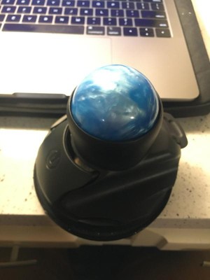 NSL Mountable Muscle Massage Ball: Innovative Suction Cup Self Back Ma