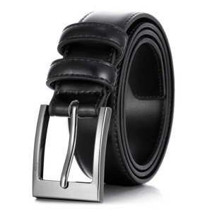 Mio Marino Men's Dual Loop Leather Belt - 1 of 4