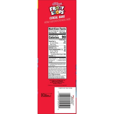 Froot Loops Cereal Breakfast Bar - 18ct/12.6oz