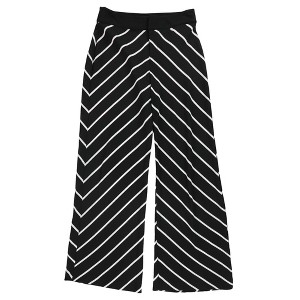 bar III Womens Mixed Stripe Casual Wide Leg Pants - 1 of 2
