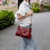 MKF Collection Marvila Minimalist Vegan Leather Chain Ruched Shoulder Bag by Mia K - 3 of 4