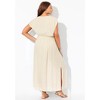 Swimsuits for All Women's Surplice Maxi Cover Up Dress (Plus Sizes Available) - 3 of 4